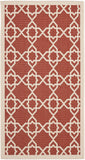 safavieh clearance courtyard cy6032 248 red rug