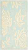 safavieh clearance courtyard cy6109 25 aqua rug