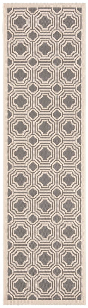 safavieh clearance courtyard cy6112 246 anthracite rug