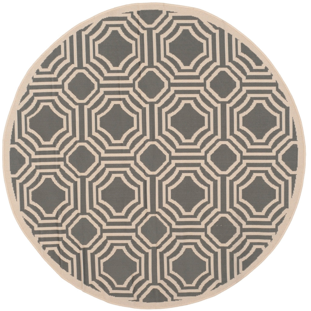 safavieh clearance courtyard cy6112 246 anthracite rug
