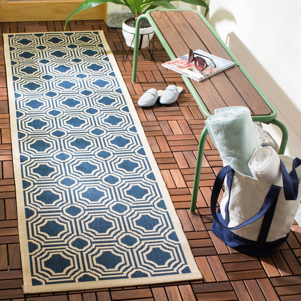 safavieh clearance courtyard cy6112 268 navy rug