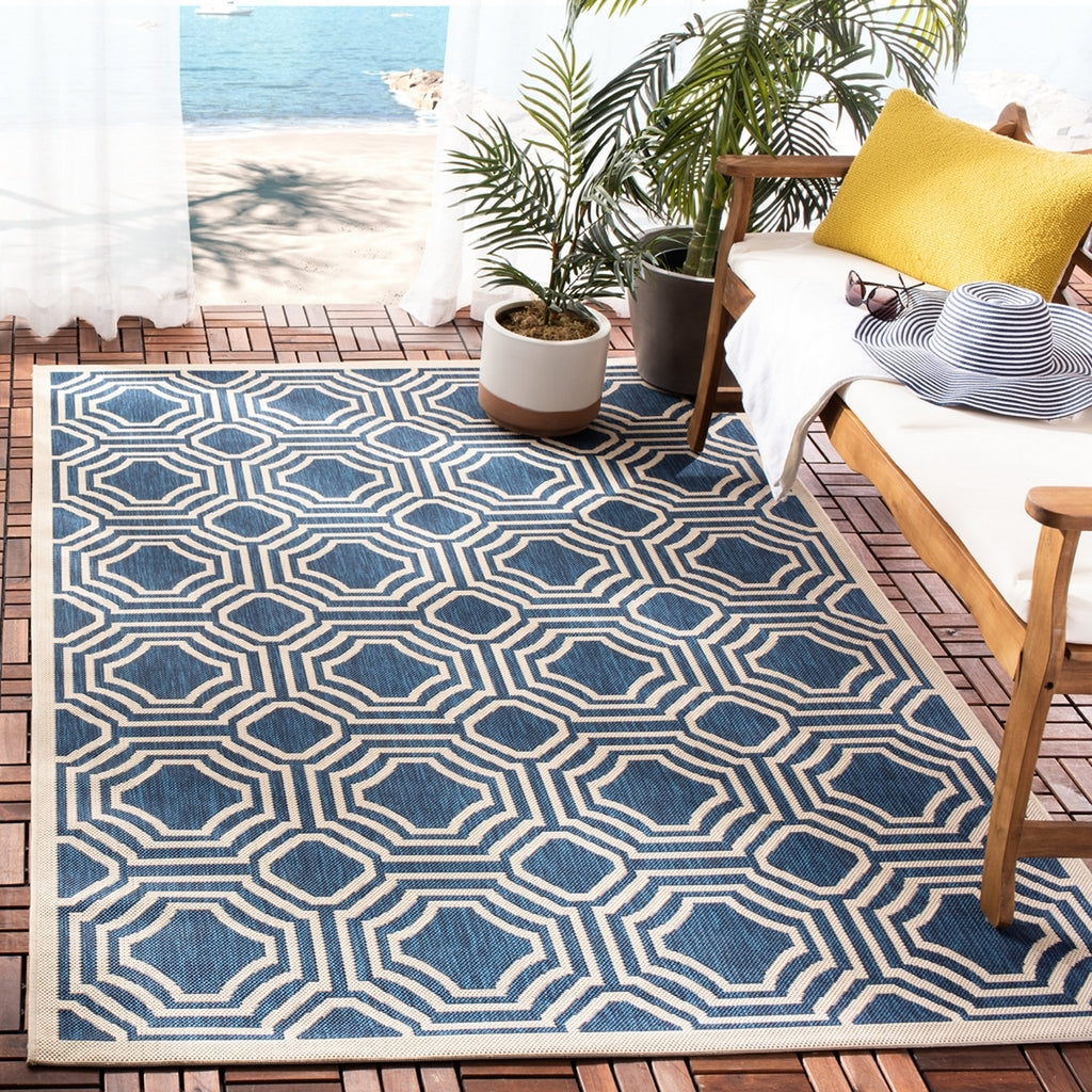 safavieh clearance courtyard cy6112 268 navy rug