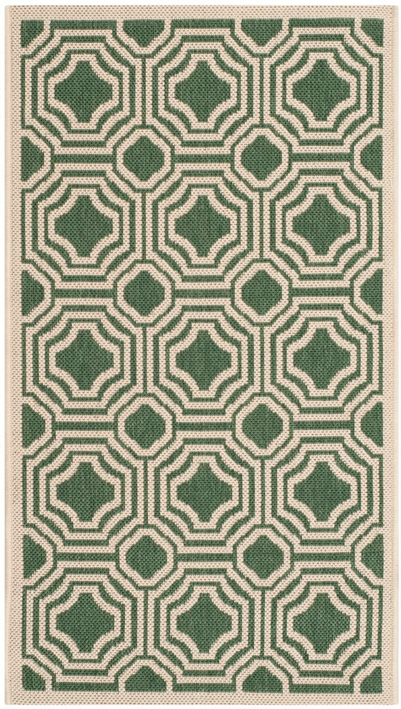 safavieh clearance courtyard cy6112 332 dark green rug