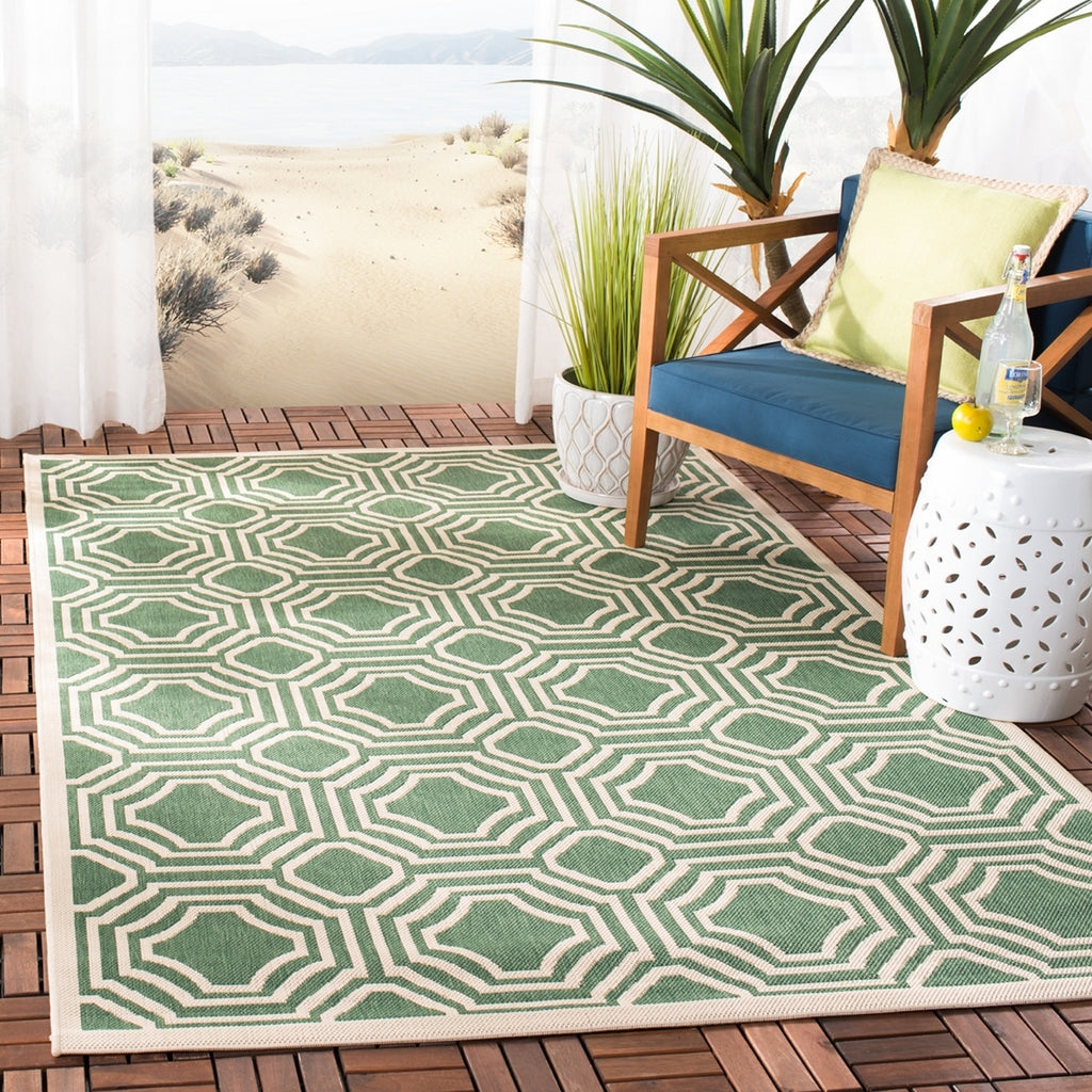 safavieh clearance courtyard cy6112 332 dark green rug