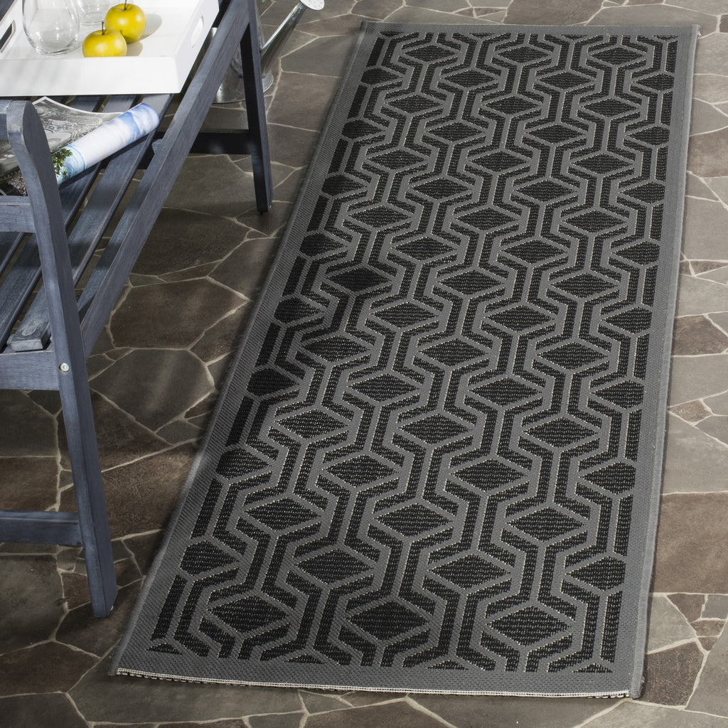 safavieh clearance courtyard cy6114 225 black rug