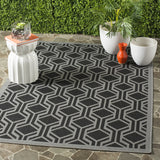 safavieh clearance courtyard cy6114 225 black rug