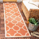safavieh clearance courtyard cy6243 241 terracotta rug