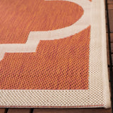 safavieh clearance courtyard cy6243 241 terracotta rug