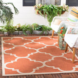 safavieh clearance courtyard cy6243 241 terracotta rug