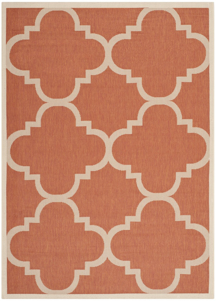 safavieh clearance courtyard cy6243 241 terracotta rug