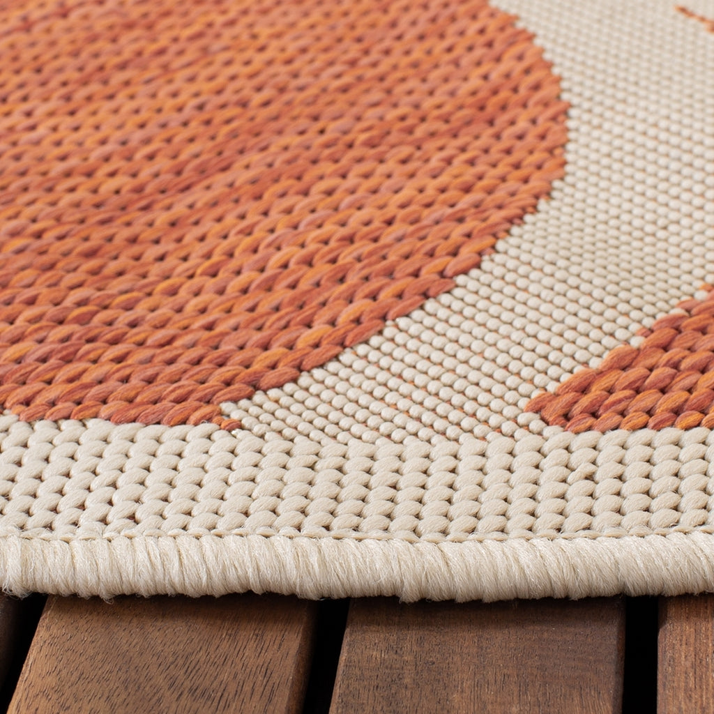 safavieh clearance courtyard cy6243 241 terracotta rug