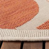safavieh clearance courtyard cy6243 241 terracotta rug