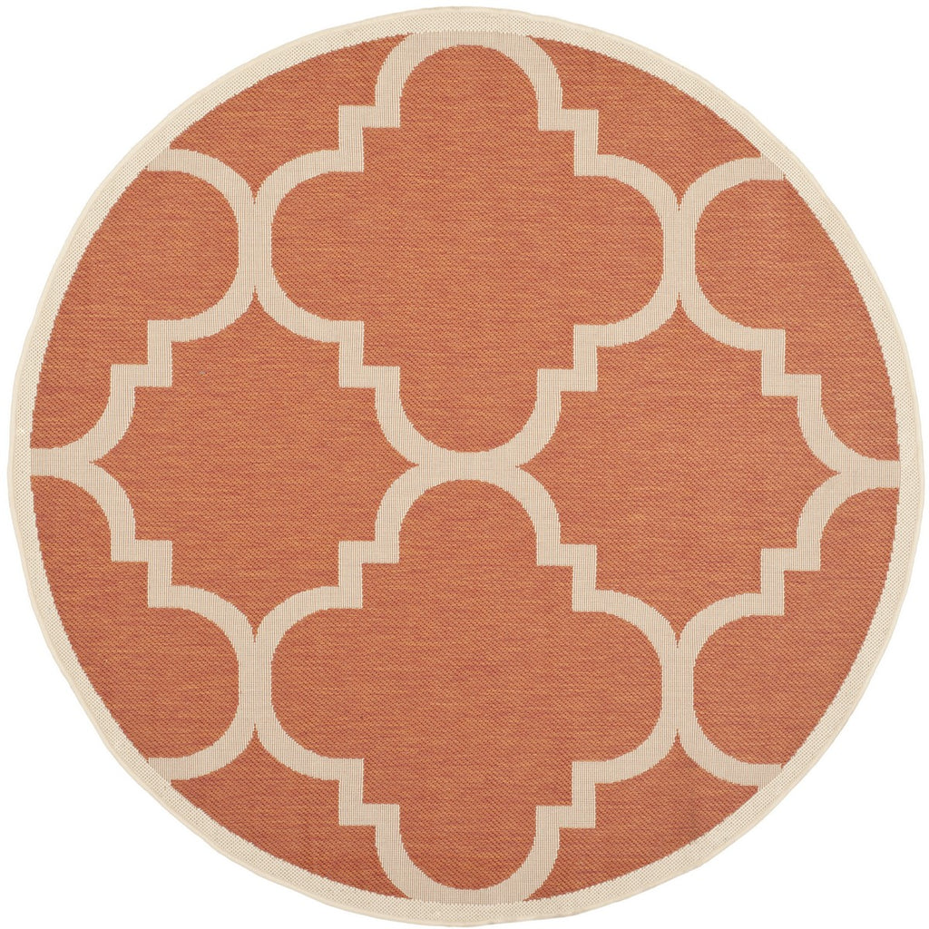 safavieh clearance courtyard cy6243 241 terracotta rug