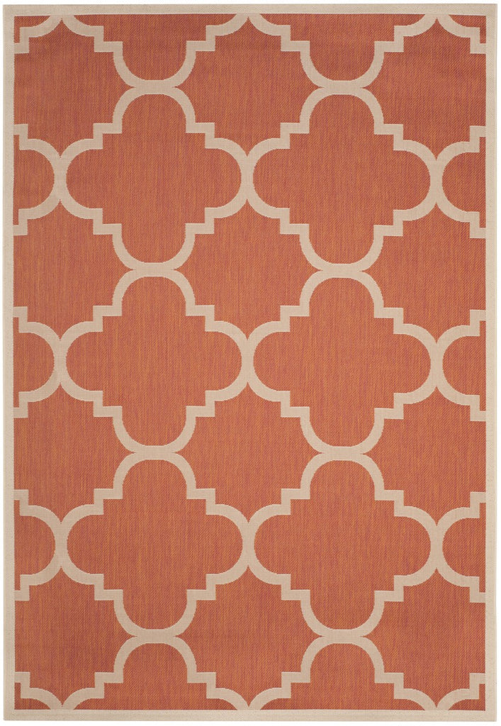 safavieh clearance courtyard cy6243 241 terracotta rug