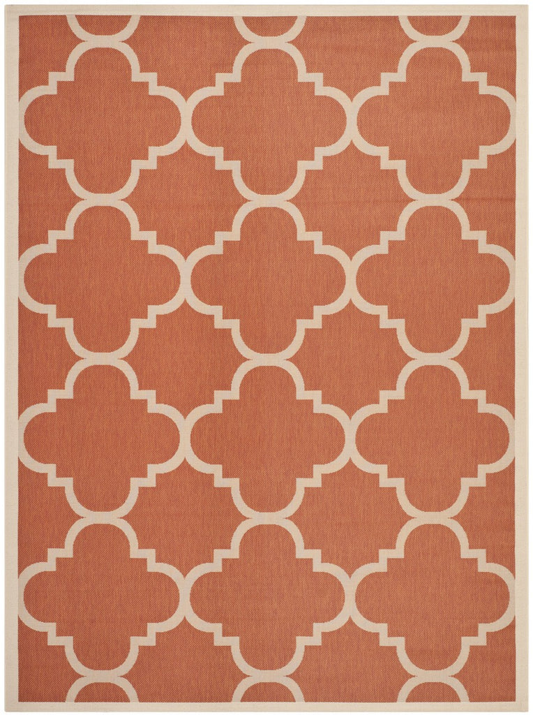 safavieh clearance courtyard cy6243 241 terracotta rug