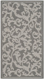 safavieh clearance courtyard cy6533 87 anthracite rug