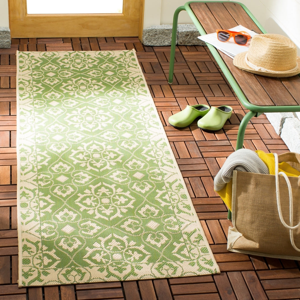 safavieh clearance courtyard cy6550 24 green rug