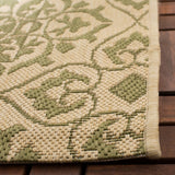 safavieh clearance courtyard cy6550 24 green rug
