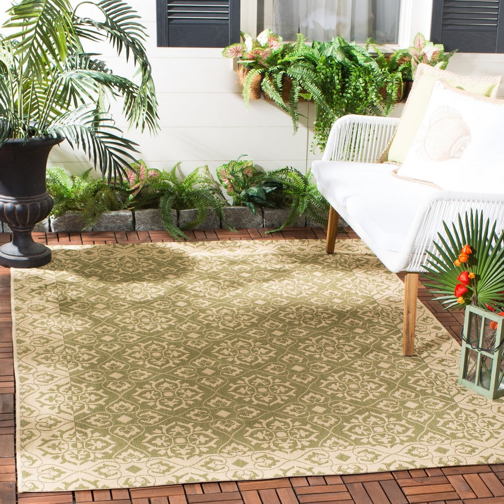 safavieh clearance courtyard cy6550 24 green rug