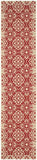 safavieh clearance courtyard cy6550 28 red rug