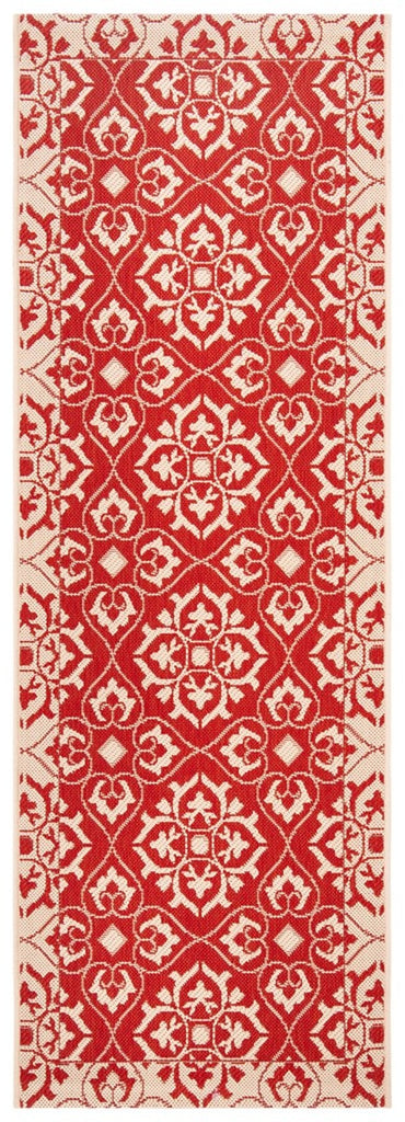 safavieh clearance courtyard cy6550 28 red rug