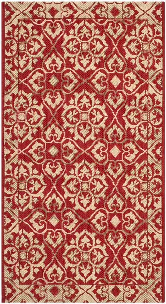 safavieh clearance courtyard cy6550 28 red rug