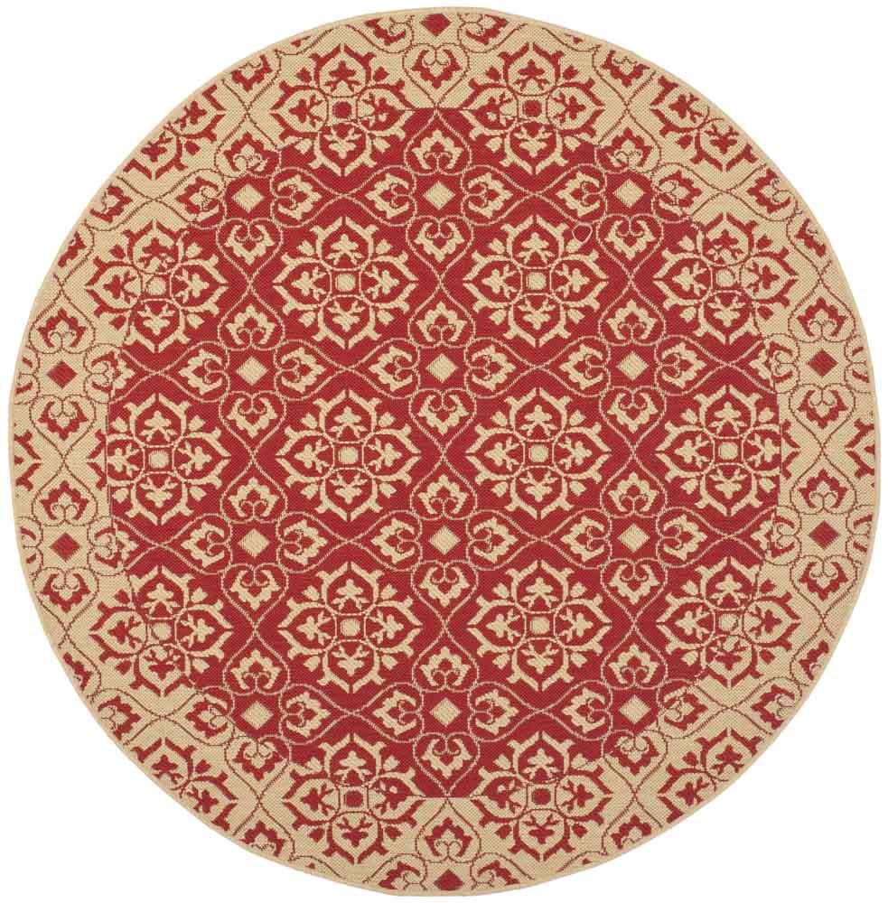 safavieh clearance courtyard cy6550 28 red rug