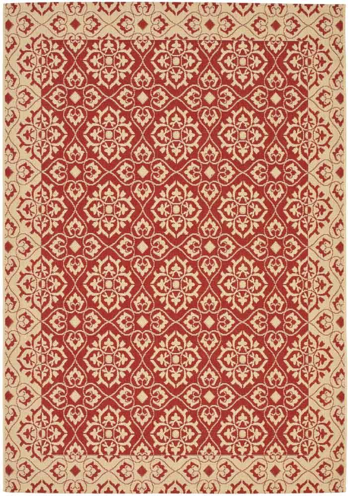 safavieh clearance courtyard cy6550 28 red rug