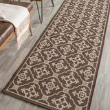 safavieh clearance courtyard cy6564 204 chocolate rug