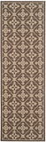 safavieh clearance courtyard cy6564 204 chocolate rug