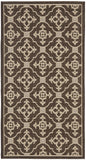 safavieh clearance courtyard cy6564 204 chocolate rug