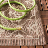 safavieh clearance courtyard cy6564 204 chocolate rug