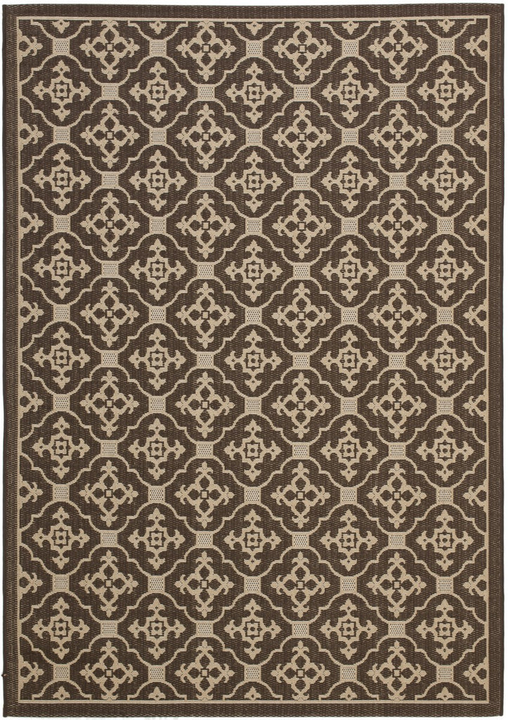 safavieh clearance courtyard cy6564 204 chocolate rug