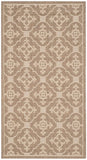 safavieh clearance courtyard cy6564 22 brown rug