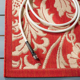 safavieh clearance courtyard cy6565 28 red rug