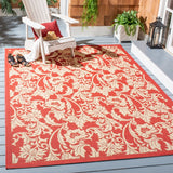 safavieh clearance courtyard cy6565 28 red rug