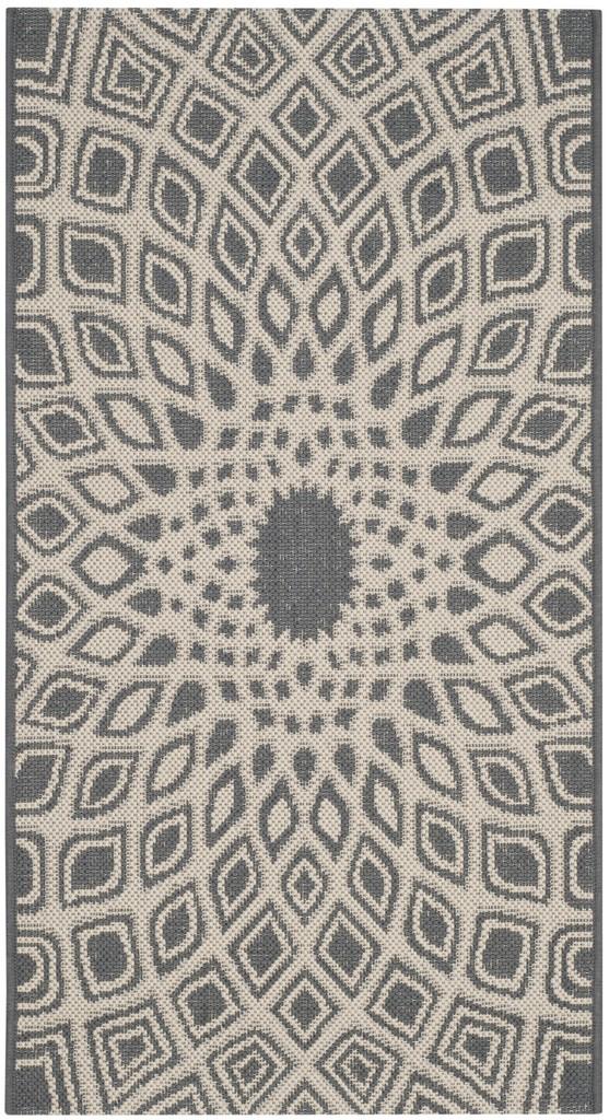 safavieh clearance courtyard cy6616 23621 anthracite rug
