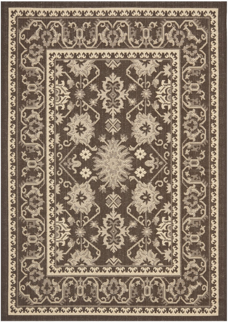 safavieh clearance courtyard cy6727 204 chocolate rug
