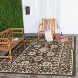safavieh clearance courtyard cy6727 204 chocolate rug