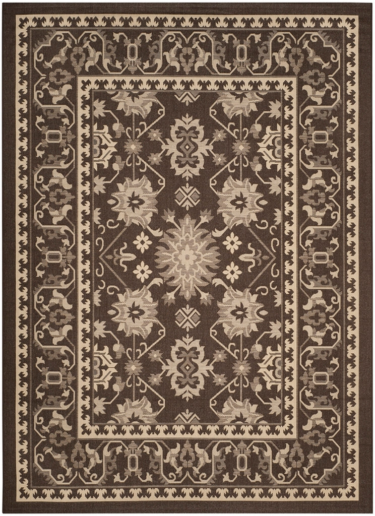 safavieh clearance courtyard cy6727 204 chocolate rug