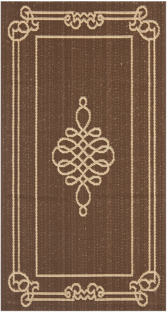 safavieh clearance courtyard cy6788 204 chocolate rug
