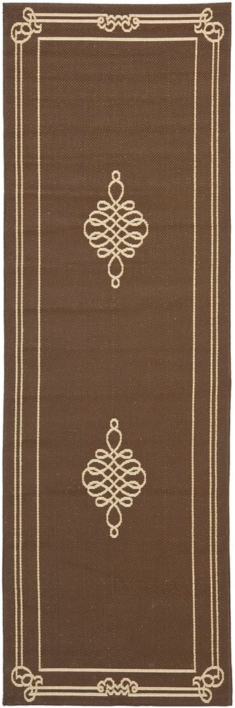 safavieh clearance courtyard cy6788 204 chocolate rug