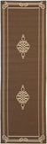 safavieh clearance courtyard cy6788 204 chocolate rug