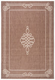 safavieh clearance courtyard cy6788 204 chocolate rug