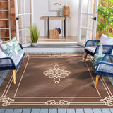 safavieh clearance courtyard cy6788 204 chocolate rug
