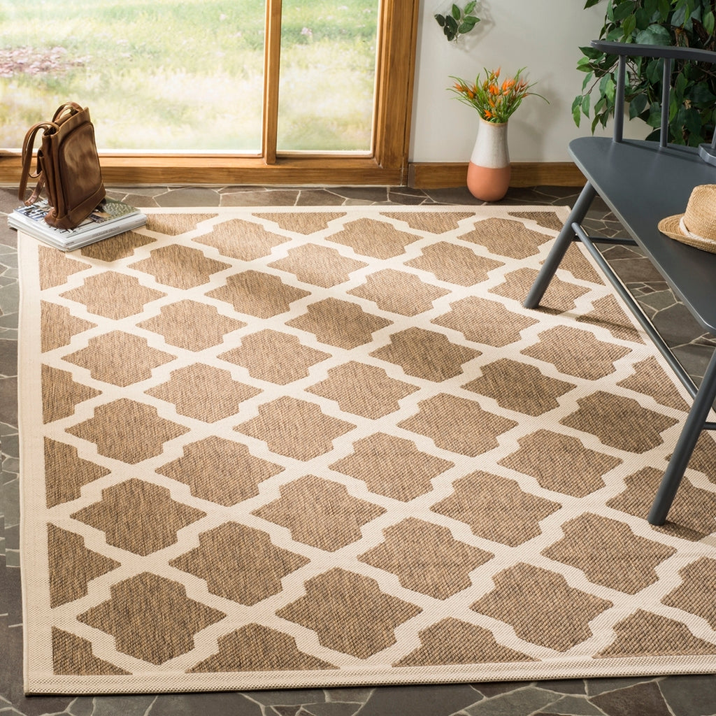 safavieh clearance courtyard cy6903 242 brown rug
