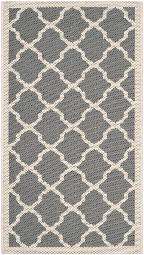 safavieh clearance courtyard cy6903 246 anthracite rug