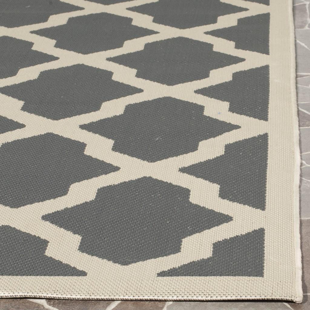 safavieh clearance courtyard cy6903 246 anthracite rug