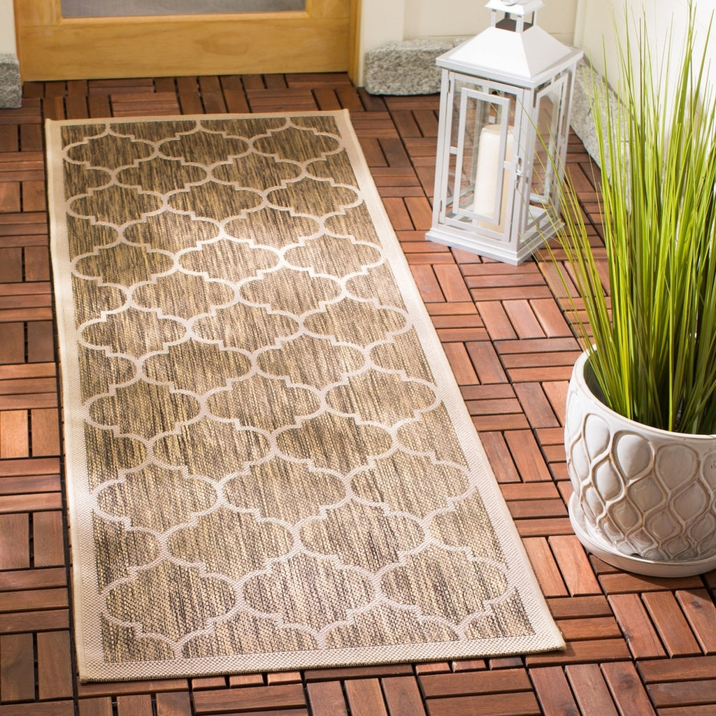 safavieh clearance courtyard cy6914 242 brown rug