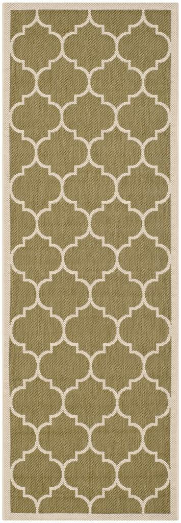 safavieh clearance courtyard cy6914 244 green rug